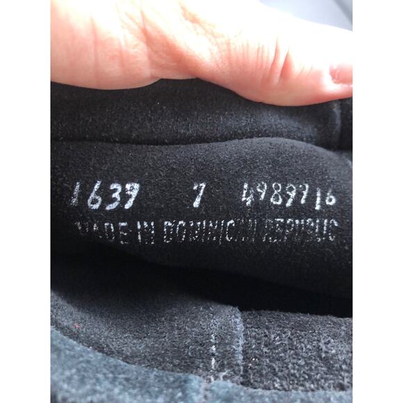 Minnetonka 3-Layer Black Fringe Boot 12" tall cowgirl western size 7 - Picture 11 of 13